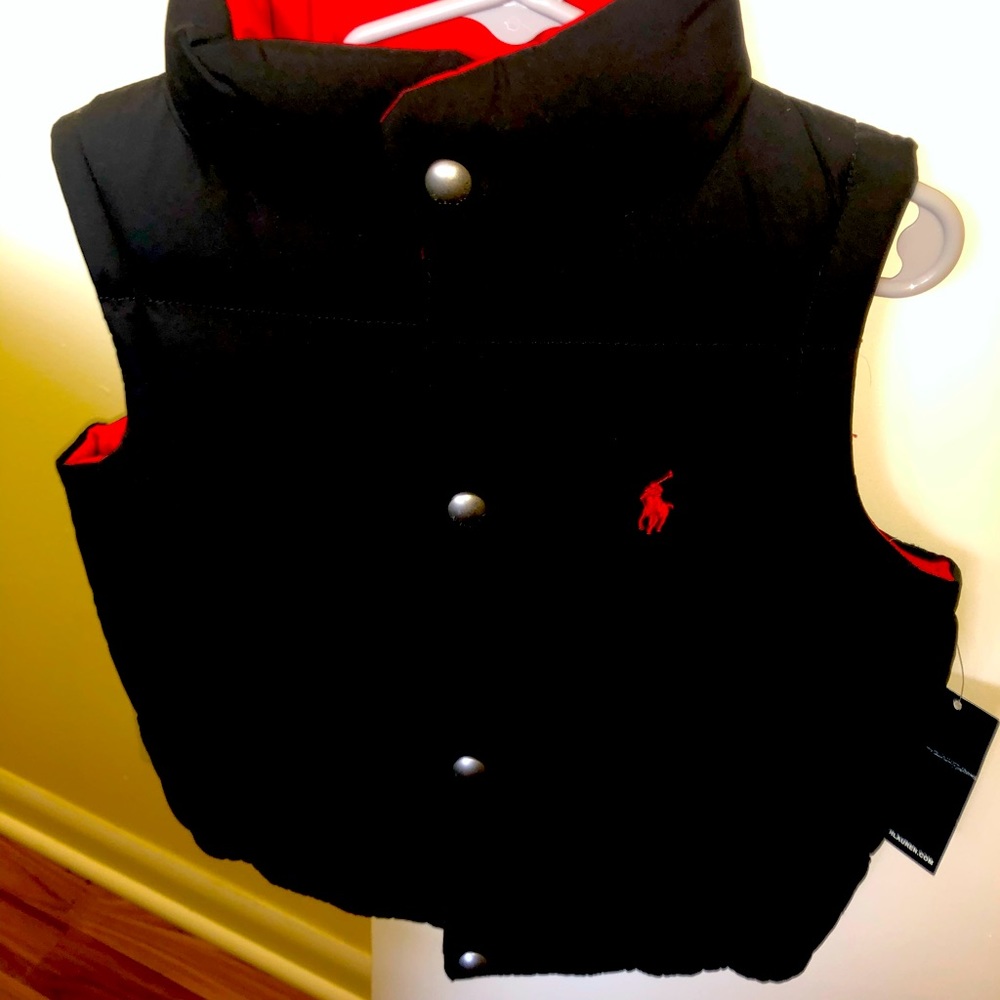BRAND NEW WITH TAGS Little Boys size 5 Polo Ralph Lauren Down puffer vest
